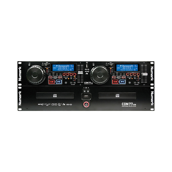 DJ-контроллер Numark CDN77USB Black - рис.0
