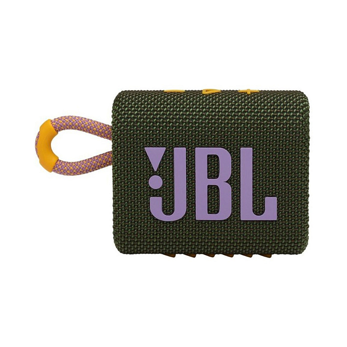 Портативная колонка JBL Go 3 Green - рис.1
