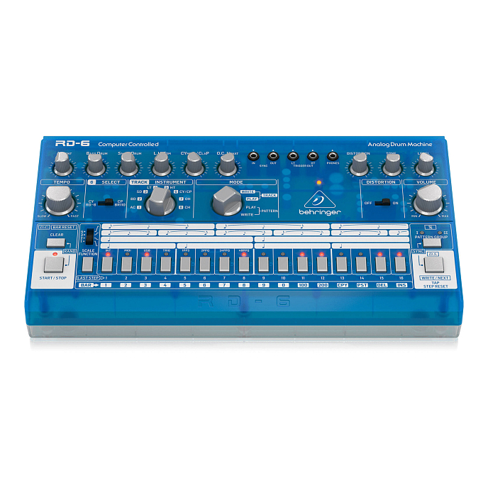 Синтезатор Behringer RD-6-BB Baby Blue - рис.2