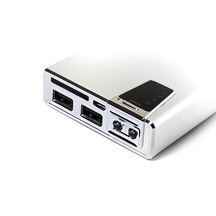 Внешний аккумулятор Hiper Power Bank MP12500 Silver - рис.1