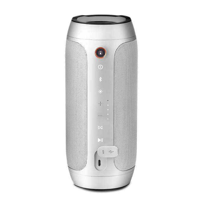 Портативная колонка JBL Pulse 2 Silver - рис.1