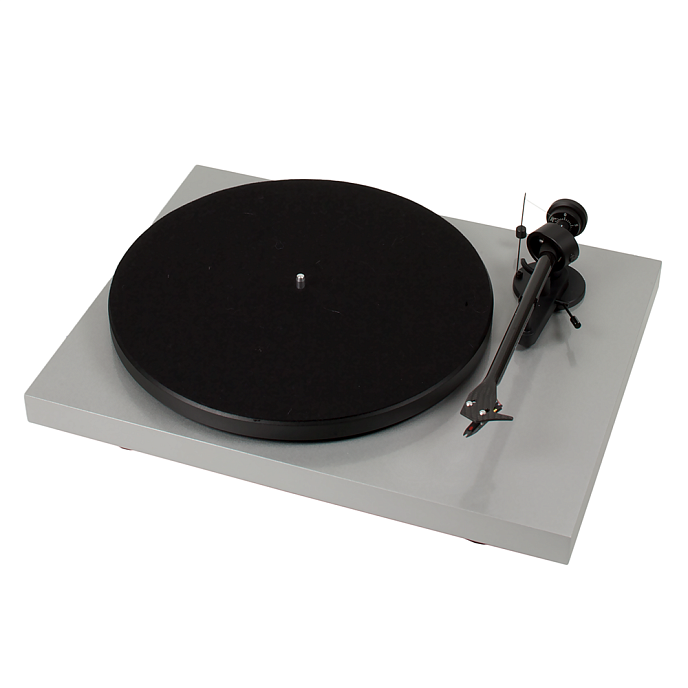 Проигрыватель винила Pro-Ject Debut Carbon Phono USB OM-10 Light Grey - рис.0