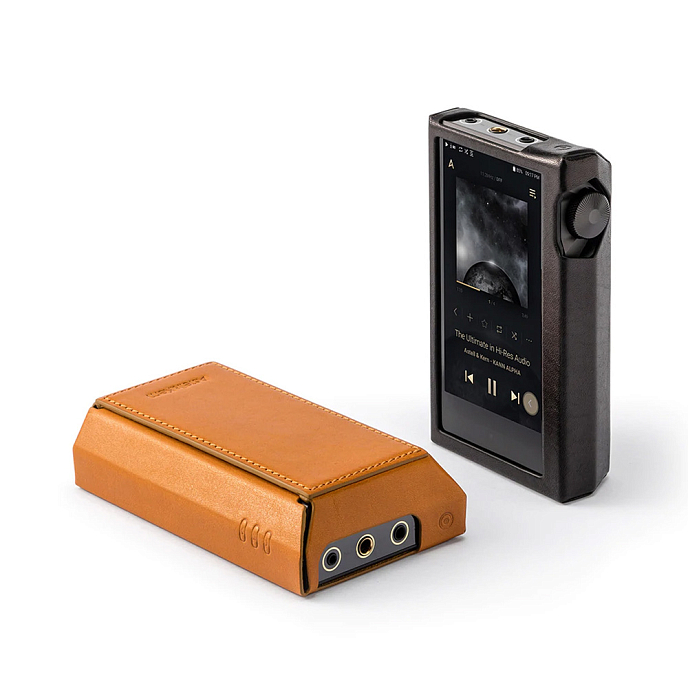 Чехол для плеера Astell&Kern KANN Alpha Leather Case Golden Brown - рис.10