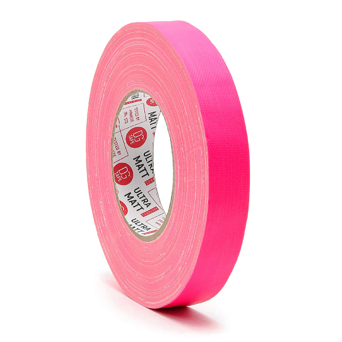 Клейкая лента DGTAPE ultraMATT Pink Fluorescent 25mm 50m - рис.0