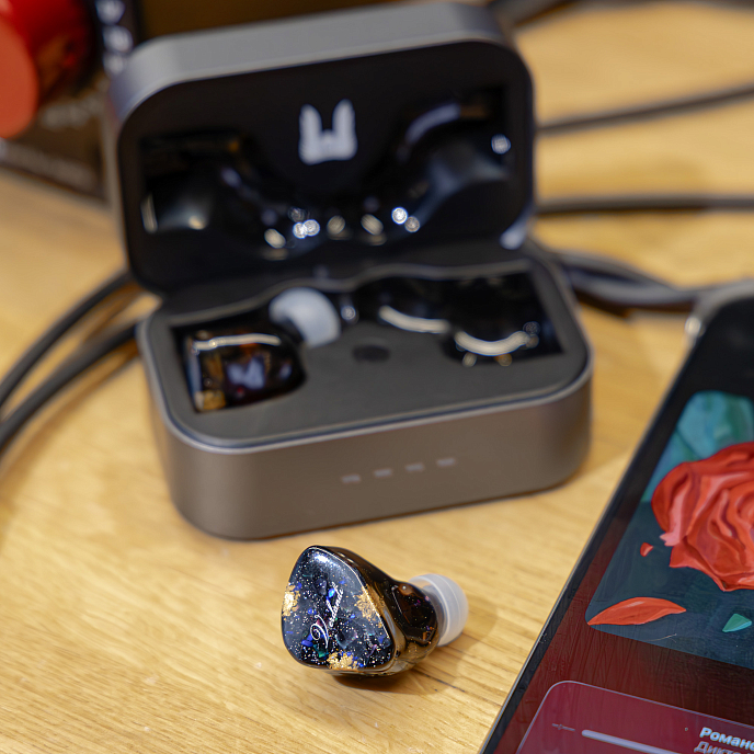 Беспроводные наушники Kinera Verdandi Wireless (w/o cable) Luminous Purple - рис.13