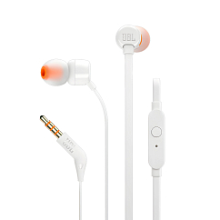 Наушники внутриканальные JBL T110 White