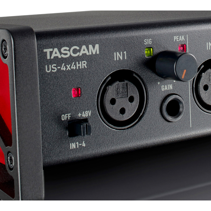 Аудиоинтерфейс Tascam US-4x4HR - рис.8