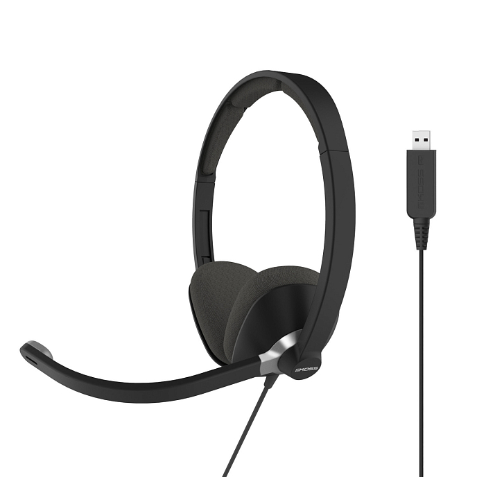 Гарнитура Koss CS-300 USB Black - рис.0