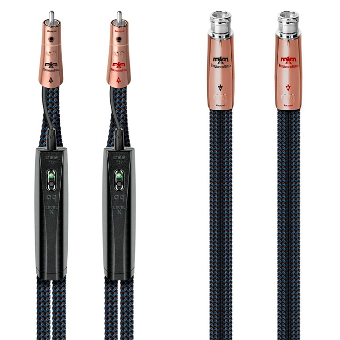 Кабель AudioQuest ThunderBird RCA - RCA 0.75 m - рис.1