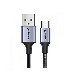 Кабель UGREEN US288 USB-A - USB-C 2m Space Gray