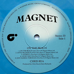 Виниловая пластинка Chris Rea - On The Beach (coloured) LP