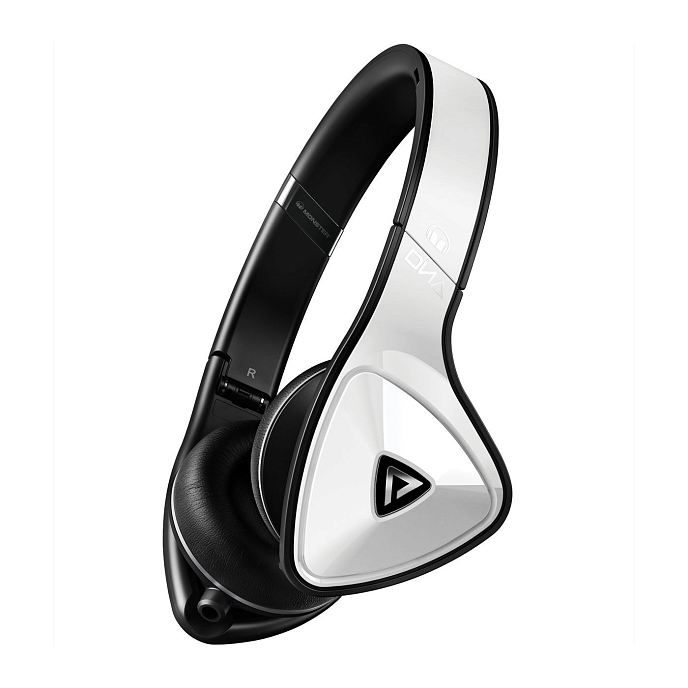 Наушники MONSTER DNA ON-EAR HEADPHONES (WHITE TUXEDO) - рис.0