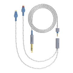 Кабель Dekoni Audio Ensemble Braided Cable HD600 Silver 6.3mm 1.32m