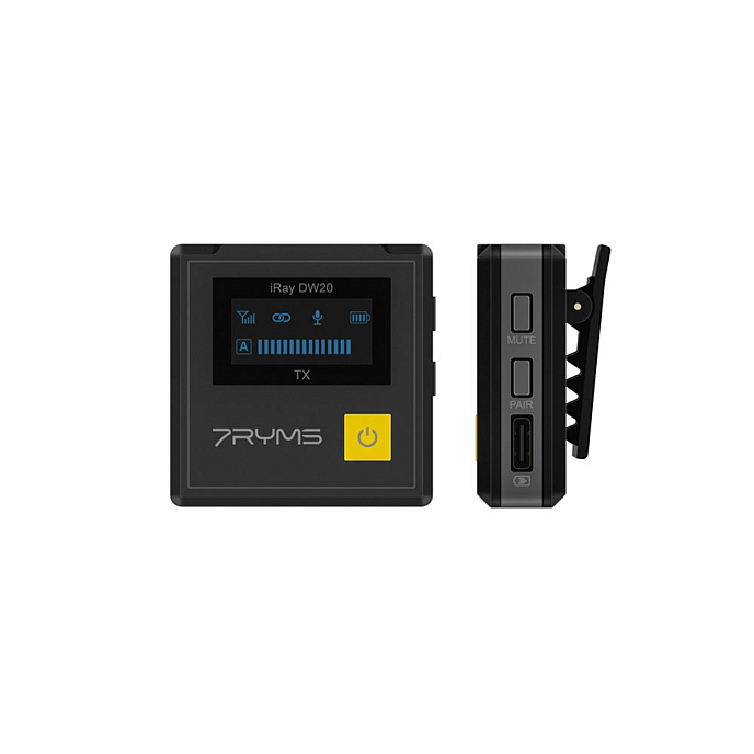 Микрофон беспроводной 7Ryms iRay DW20 B White - рис.3