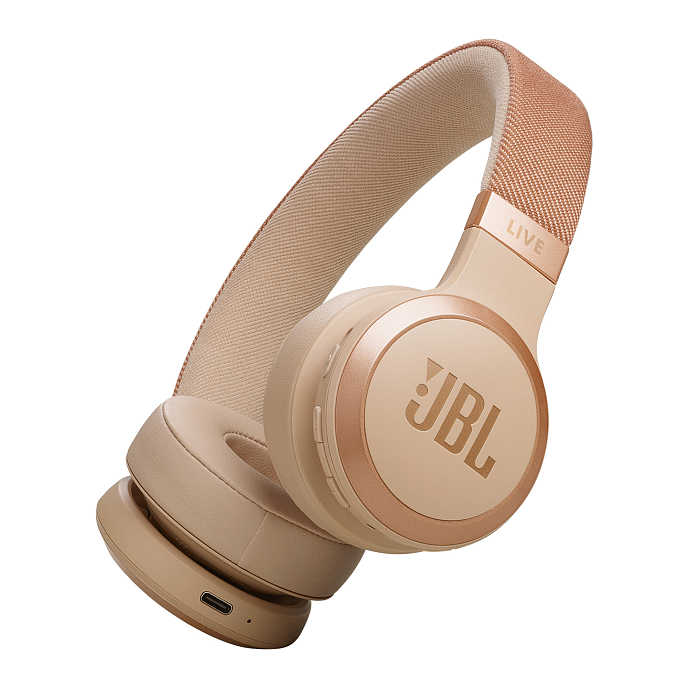 Беспроводные наушники JBL Live 670NC Sand - рис.0