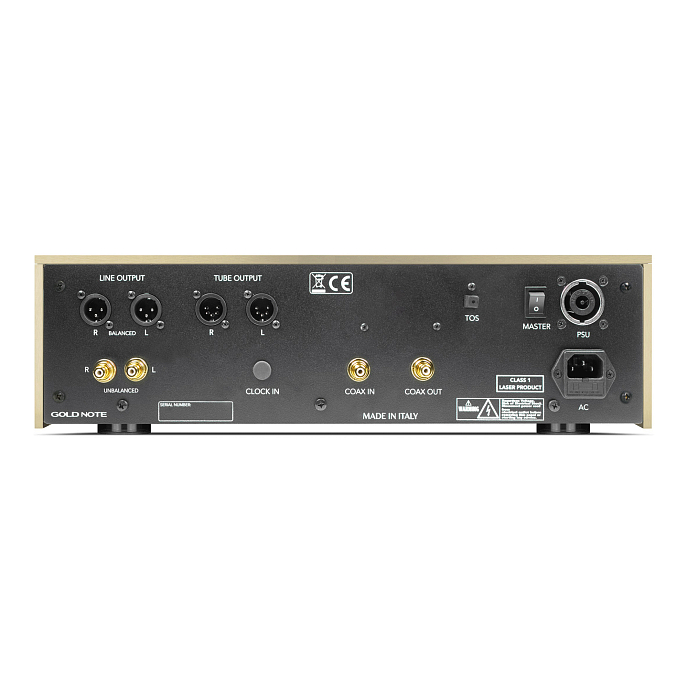 CD проигрыватель Gold Note CD-1000 Mk2 Deluxe DSD Gold - рис.2