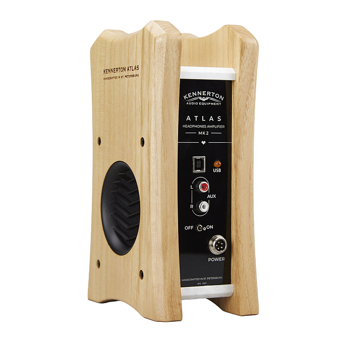 Усилитель для наушников с ЦАП Kennerton Atlas MK2 Light Acacia - рис.2