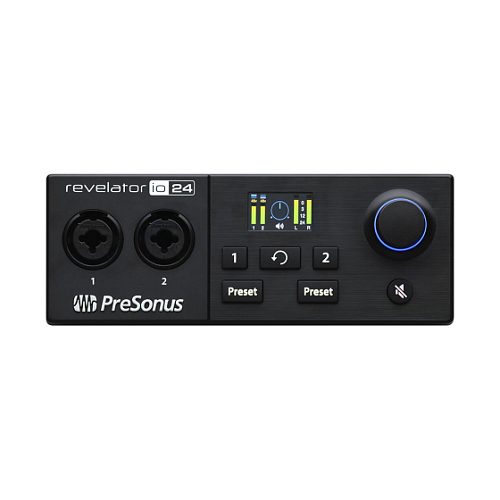 Аудиоинтерфейс PreSonus Revelator io 24 Black - рис.0