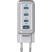 Сетевое зарядное устройство Anker Charger 140W 3xUSB-C/1xUSB-A LCD with USB Cable Silver - рис.3