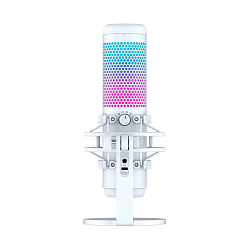 Микрофон для стриминга и игр HyperX QuadCast S White