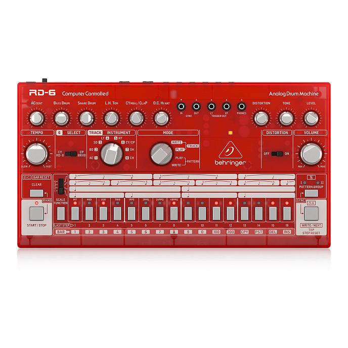 Синтезатор Behringer RD-6-SB Strawberry - рис.0