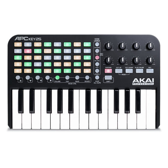 MIDI-клавиатура AKAI PRO APC KEY 25 USB - рис.0
