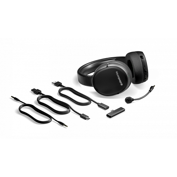 Игровая гарнитура SteelSeries Arctis 1X Wireless Black - рис.3