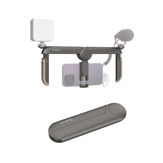 Держатель для телефона SmallRig 4047 Fold P20 Mobile Pocket Video Rig Black - рис.0