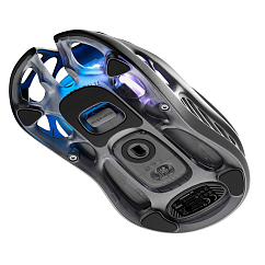 Мышь Gravastar Mercury M1 Pro Black/White