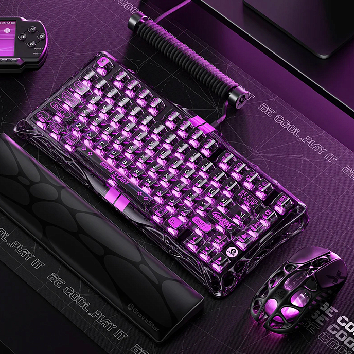 Клавиатура Gravastar Mercury V75 Lite Black - рис.10