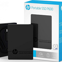 Внешний жесткий диск Hewlett Packard HP P600 1Тб SSD Black
