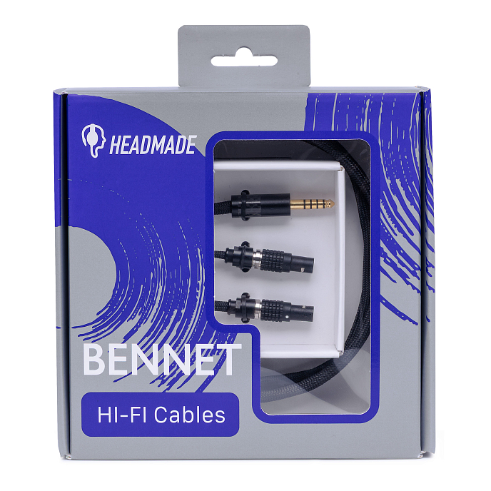 Кабель HeadMade Bennett - Focal Utopia - 4.4mm 1.2m - рис.1