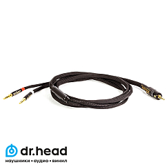 Фото - Labkable SilverGold Denon D7200 to jack 3.5mm Кабель Labkable SilverGold Denon D7200 to jack 3.5mm