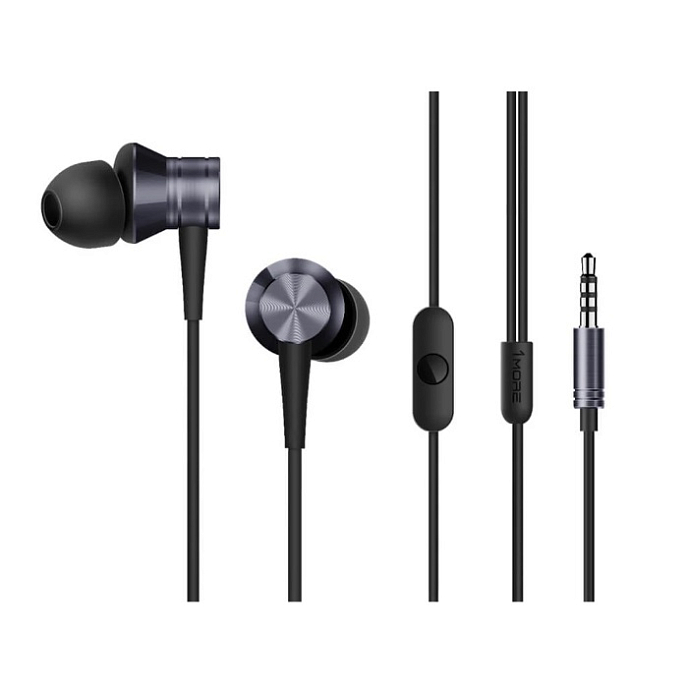 Наушники 1MORE Piston Fit In-Ear Headphones E1009 Space Gray - рис.2