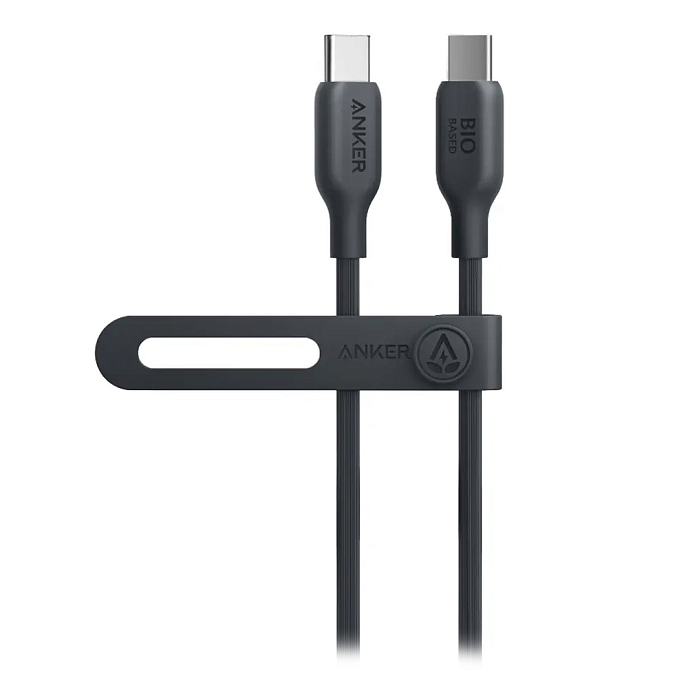 Кабель Anker 544 USB-C to USB-C Cable Black 1.8m - рис.0