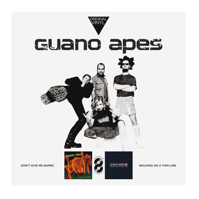 Пластинка Guano Apes - Don't Give Me Names + Walking On A Thin Line LP - рис.0
