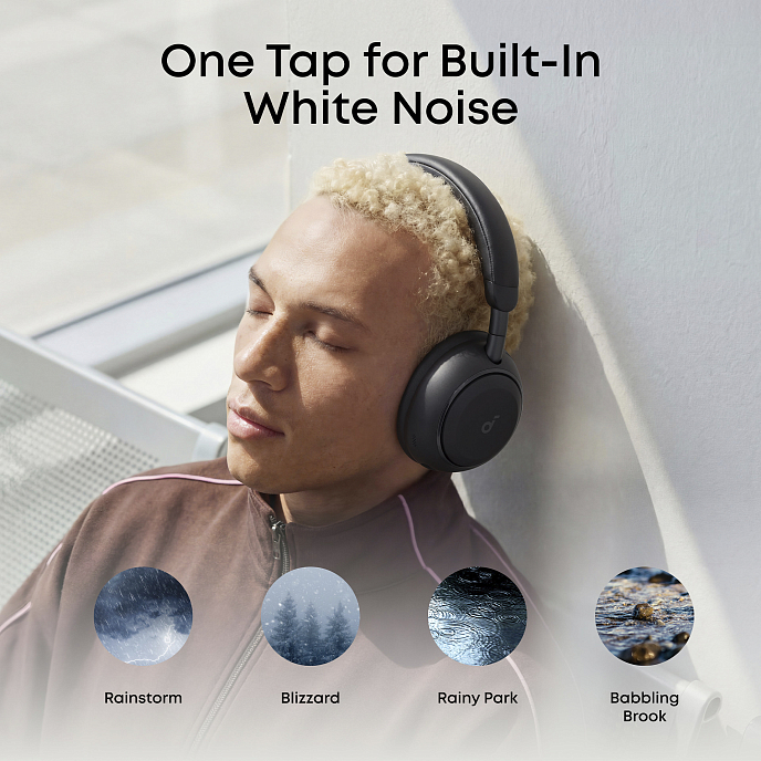 Наушники полноразмерные Anker Soundcore Space 2 Black - рис.9