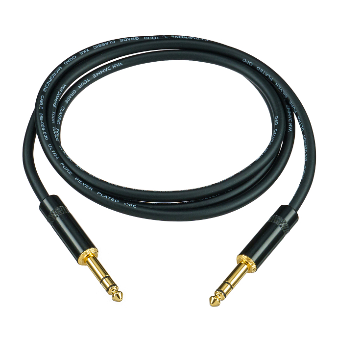 Кабель HeadMade Pro 6.3mm stereo - 6.3mm stereo 2m - рис.1