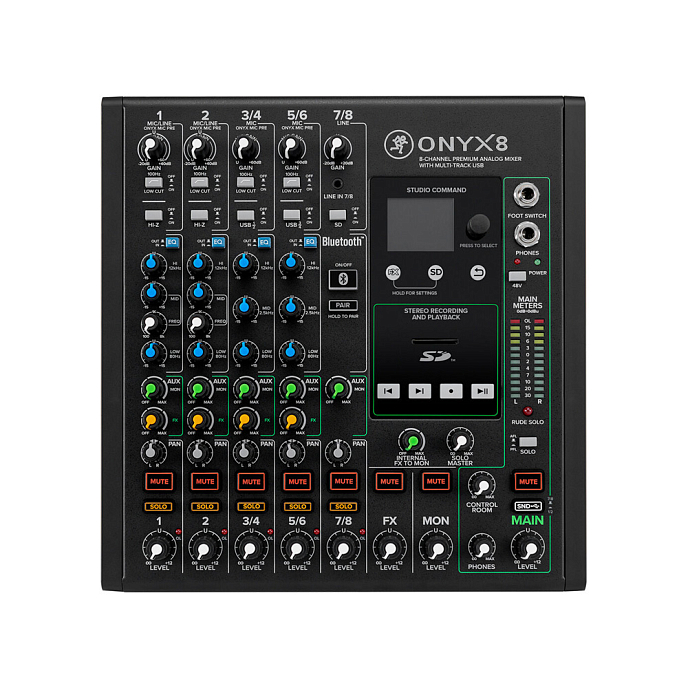 Микшерный пульт Mackie Onyx8 Black - рис.0