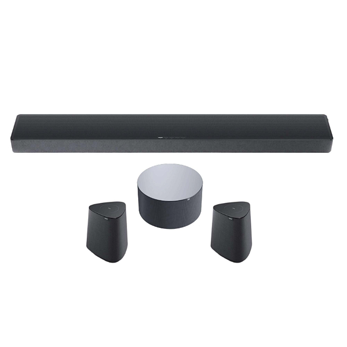 Саундбар Loewe Klang Bar5 mr + Klang mr1 Basalt Grey - рис.0