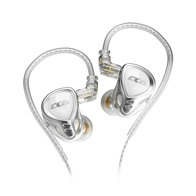 Наушники внутриканальные CCA CA16 PRO White Without Mic - рис.0