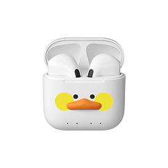 Беспроводные наушники Caweon CutieDuck WhiteTWS