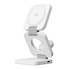 Беспроводная зарядка Magssory Flex 3in1 for Apple White