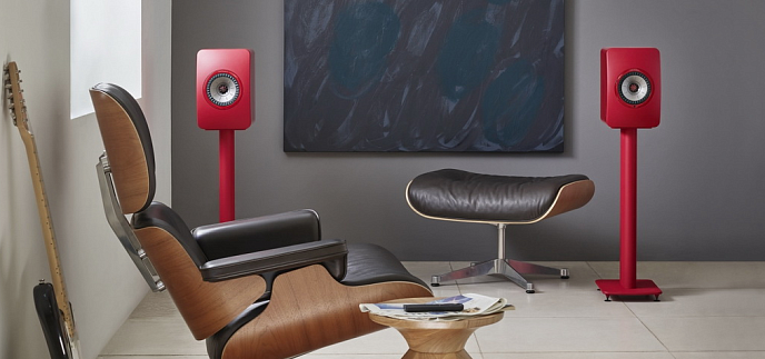 Стойки под акустику KEF S2 Floor Stand Royal Blue Special Edition - рис.4