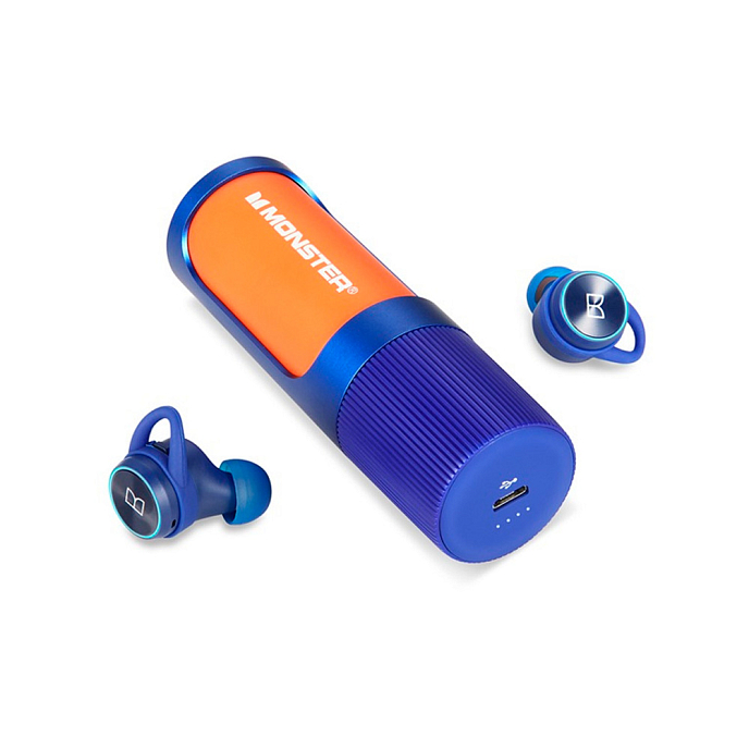 Беспроводные наушники Monster Clarity 101 Airlinks Blue - рис.2
