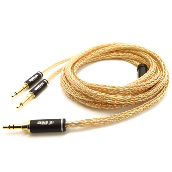 Кабель Nobunaga Labs Houyou Kiwami Gold 3.5mm - рис.0