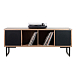 Стойка для Hi-Fi Radiotehnika Rondo Stage 400 Walnut - рис.4 Стойка для Hi-Fi Radiotehnika Rondo Stage 400 Walnut - рис.4