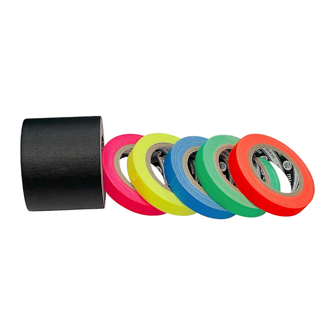 Клейкая лента DGTAPE TrueGaff Micro Gaffer Set - 5х10mm/6m - 50mm/6m - рис.2