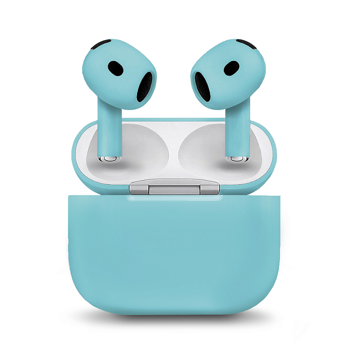Беспроводные наушники Apple AirPods 4 Sky Blue Matte - рис.0