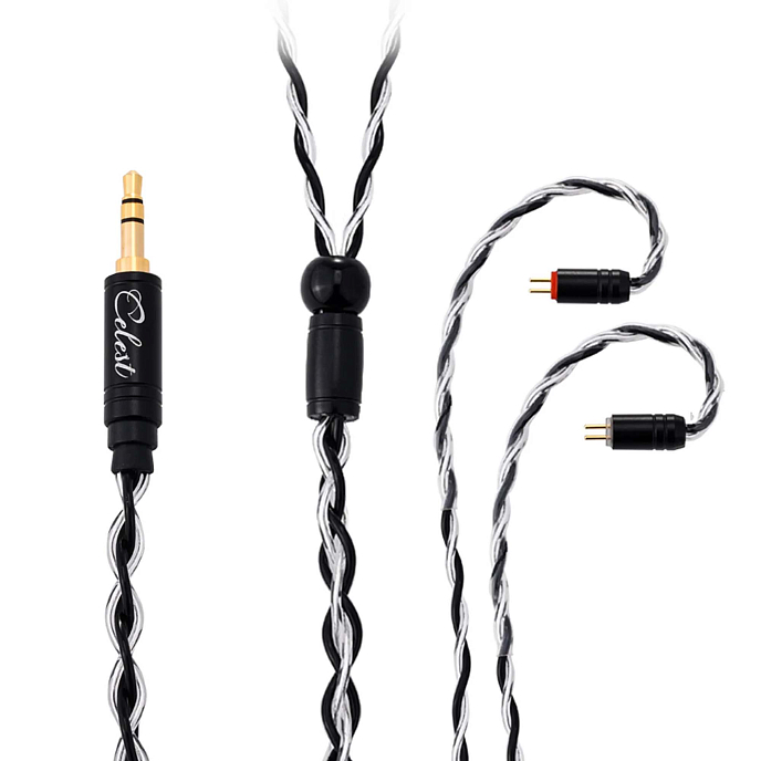 Кабель Celest Aura 2-pin 3.5mm Black - рис.1
